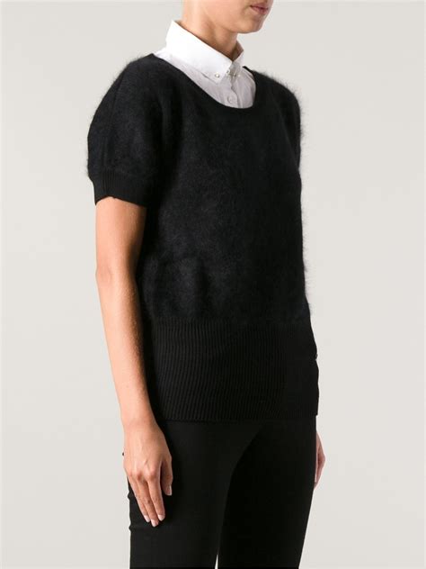 gucci short sleeve knit sweater|gucci sweater on blackish.